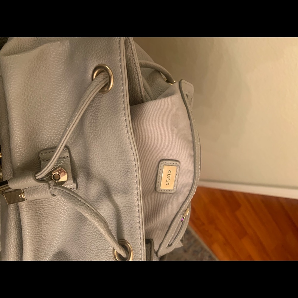 Gray Guess Backpack - Picture 3 of 4